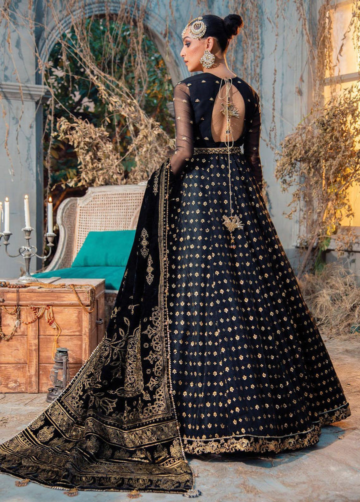 Velour De Fete By Anaya Embroidered Chiffon Suits Unstitched 3 Piece AKC21VF VL-21-06 Esmeralda - Winter Collection