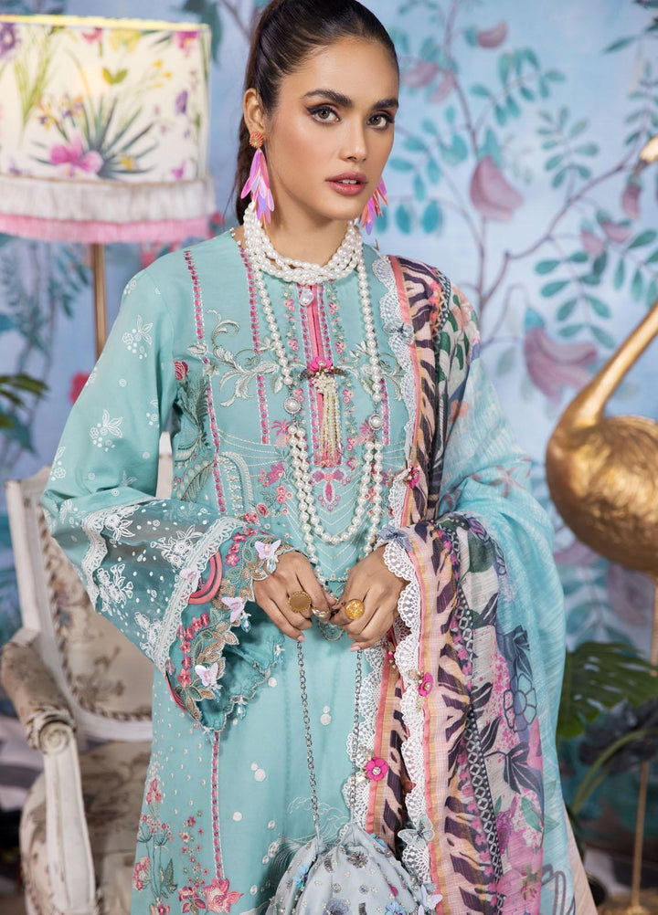 Anaya By Kiran Chaudhry Embroidered Lawn Suits Unstitched 3 Piece AKC22VL VL22-01-JAYA - Luxury Summer Collection