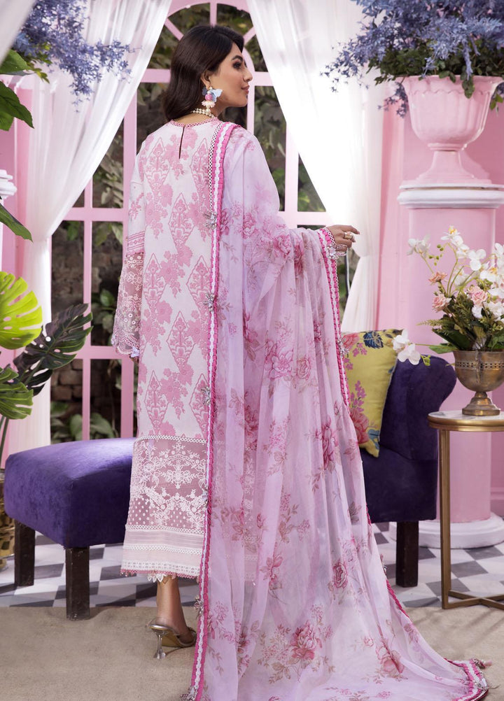 Anaya By Kiran Chaudhry Embroidered Lawn Suits Unstitched 3 Piece AKC22VL VL22-02-ZYSHA - Luxury Summer Collection