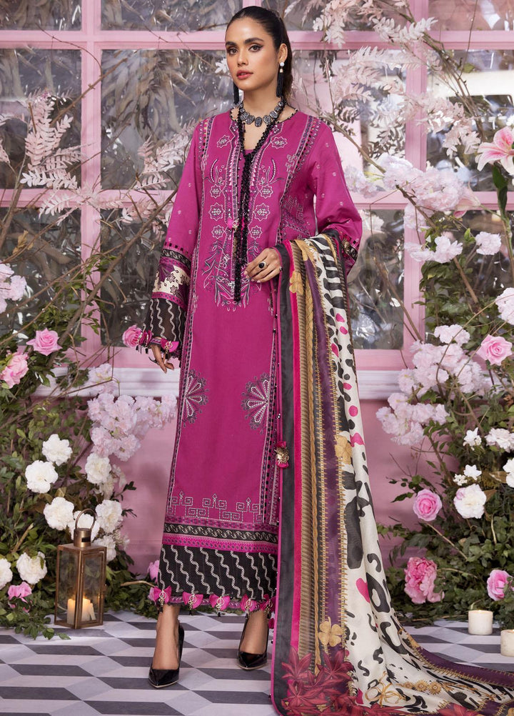 Anaya By Kiran Chaudhry Embroidered Lawn Suits Unstitched 3 Piece AKC22VL VL22-06-SHREYA - Luxury Summer Collection