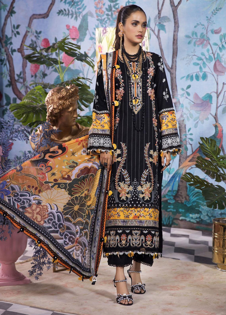 Anaya By Kiran Chaudhry Embroidered Lawn Suits Unstitched 3 Piece AKC22VL VL22-13-EMILY - Luxury Summer Collection