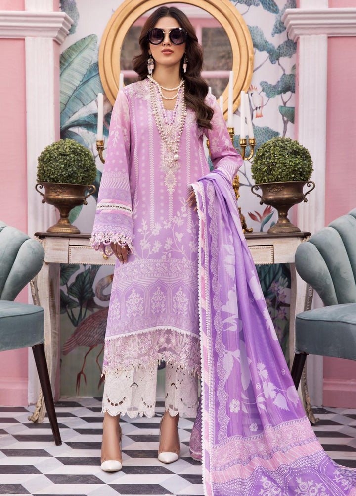 Anaya By Kiran Chaudhry Embroidered Lawn Suits Unstitched 3 Piece AKC22VL VL22-19-CORINE - Luxury Summer Collection