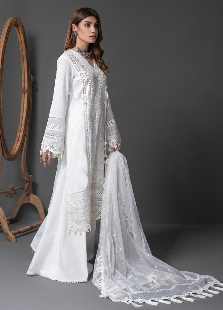 Monochrome Mystique By Anaya Embroidered Lawn Suits Unstitched 3 Piece AKC22MM ALM21-01-Kainat - Black & White Collection