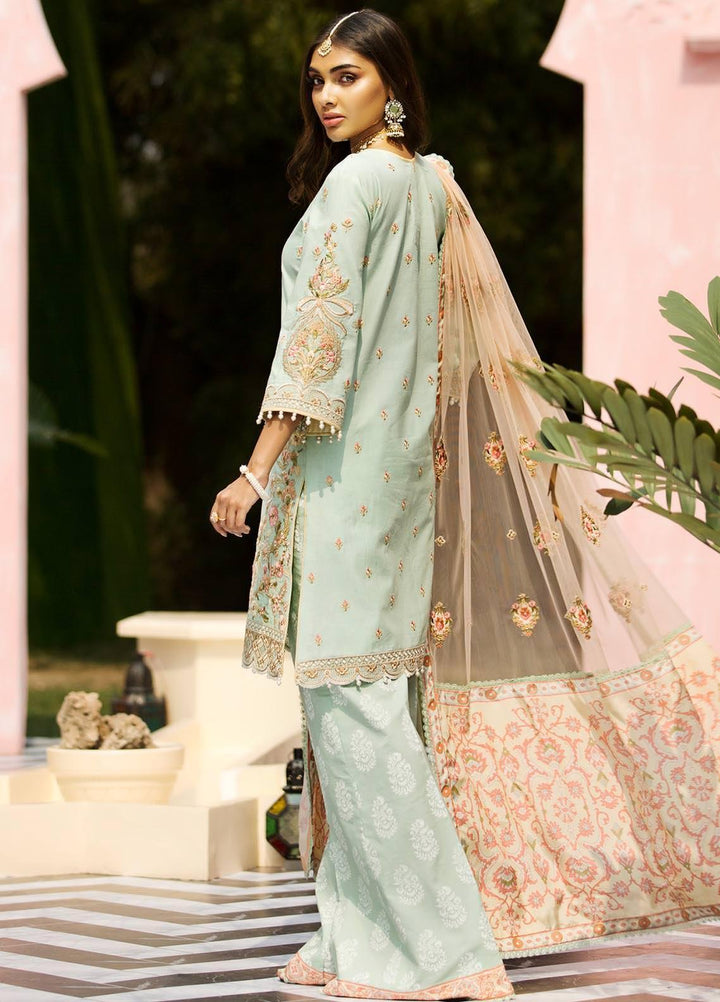 Anaya By Kiran Chaudhry Embroidered Lawn Suits Unstitched 3 Piece AK21KR 02-A DINA - Summer Collection