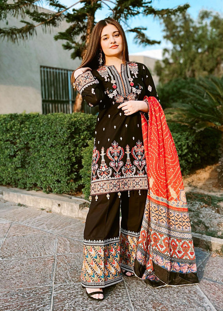 Anaya By Kiran Chaudhry Embroidered Lawn Suits Unstitched 3 Piece AK21KR 03-ZHALEY - Summer Collection