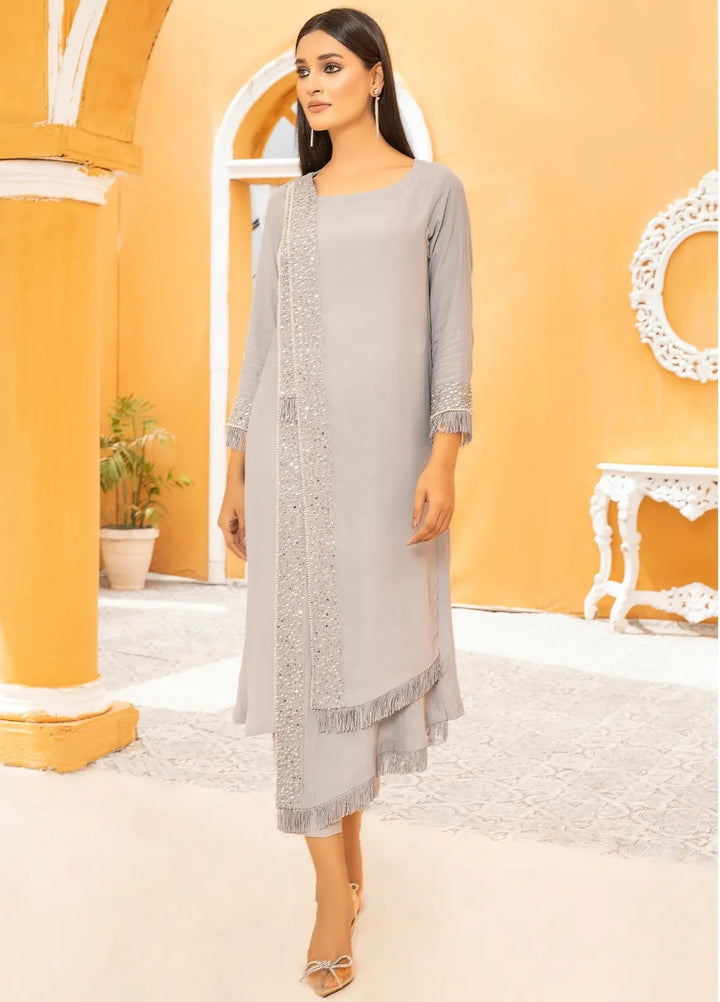 Anayra Amal Pret Embellished Grip Georgette 2 Piece Suit Inara