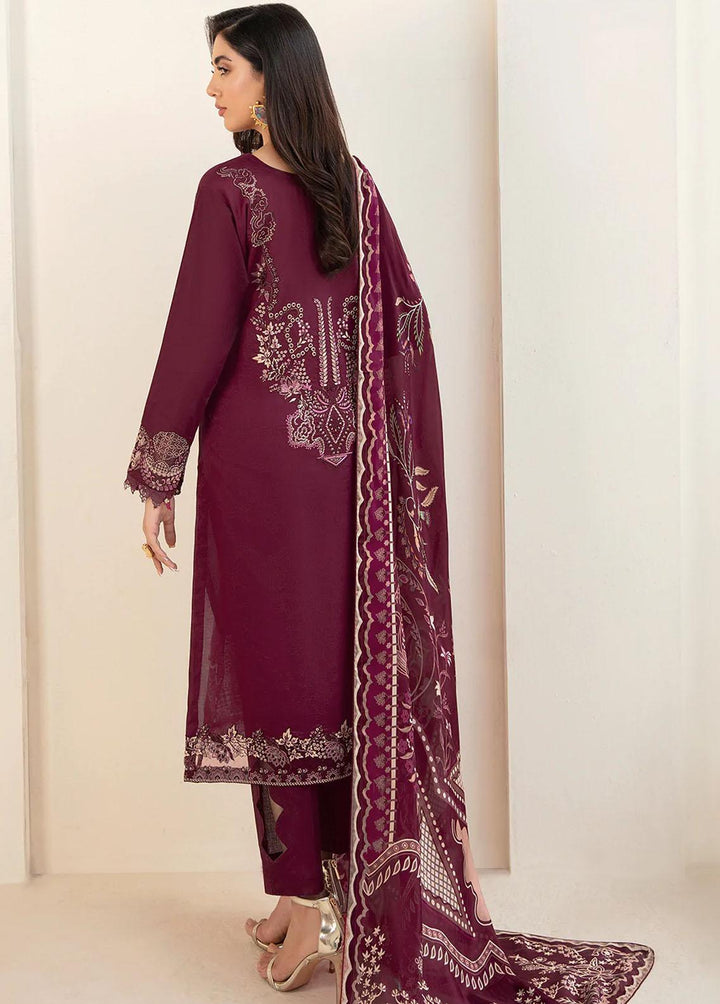 Andaaz by Ramsha Embroidered Lawn Suits Unstitched 3 Piece RSH22-A3 Z-303 - Luxury Collection