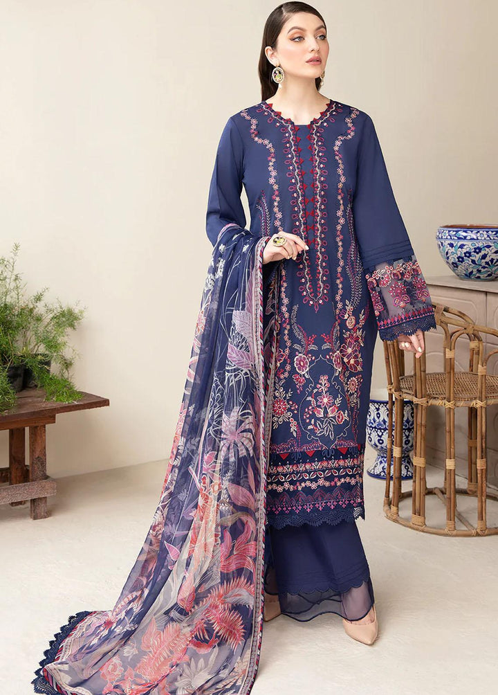 Andaaz by Ramsha Embroidered Lawn Suits Unstitched 3 Piece RSH22-A3 Z-310 - Luxury Collection