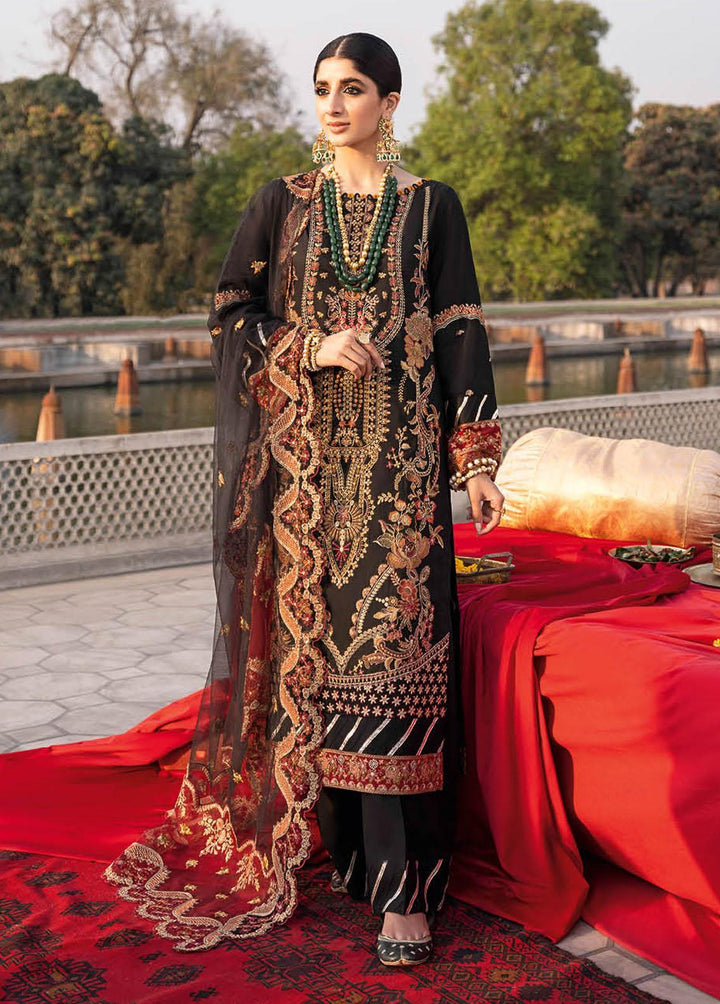 Andaaz by Ramsha Embroidered Lawn Suits Unstitched 3 Piece RSH23-A5 Z-502 - Luxury Collection