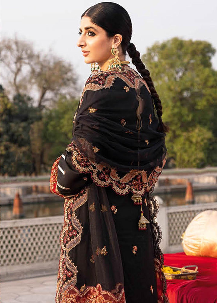 Andaaz by Ramsha Embroidered Lawn Suits Unstitched 3 Piece RSH23-A5 Z-502 - Luxury Collection