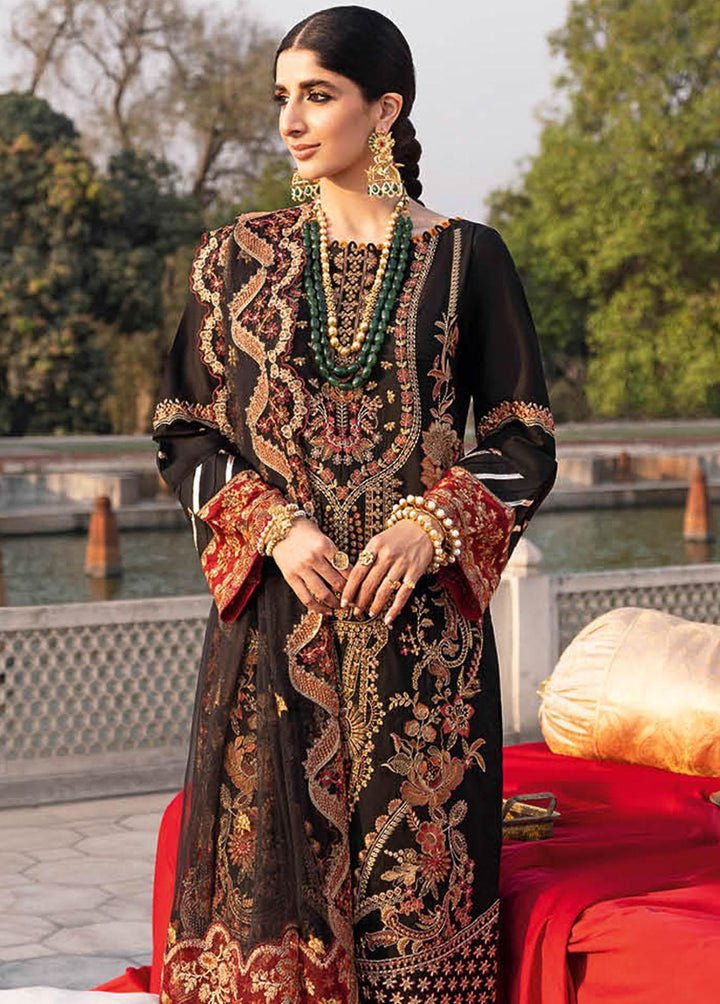 Andaaz by Ramsha Embroidered Lawn Suits Unstitched 3 Piece RSH23-A5 Z-502 - Luxury Collection