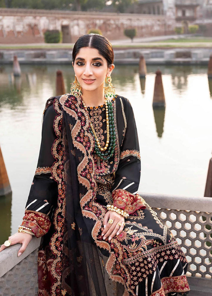 Andaaz by Ramsha Embroidered Lawn Suits Unstitched 3 Piece RSH23-A5 Z-502 - Luxury Collection