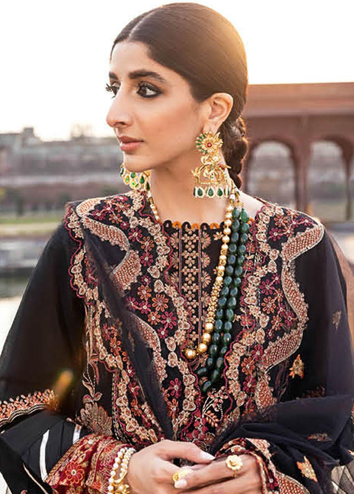 Andaaz by Ramsha Embroidered Lawn Suits Unstitched 3 Piece RSH23-A5 Z-502 - Luxury Collection