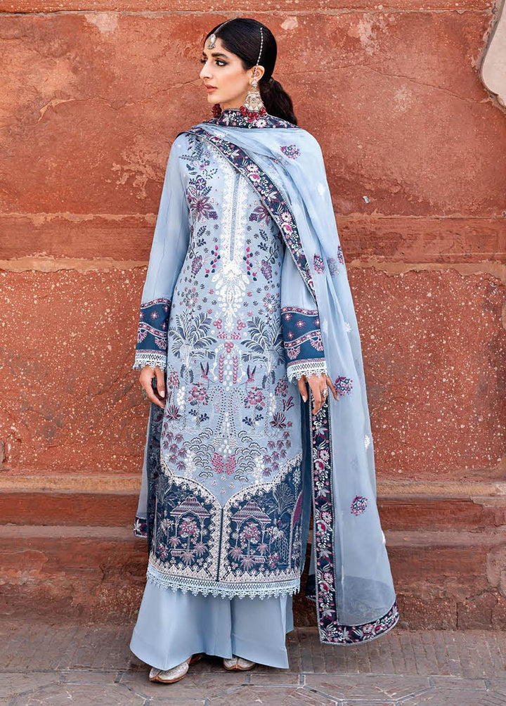 Andaaz by Ramsha Embroidered Lawn Suits Unstitched 3 Piece RSH23-A5 Z-503 - Luxury Collection