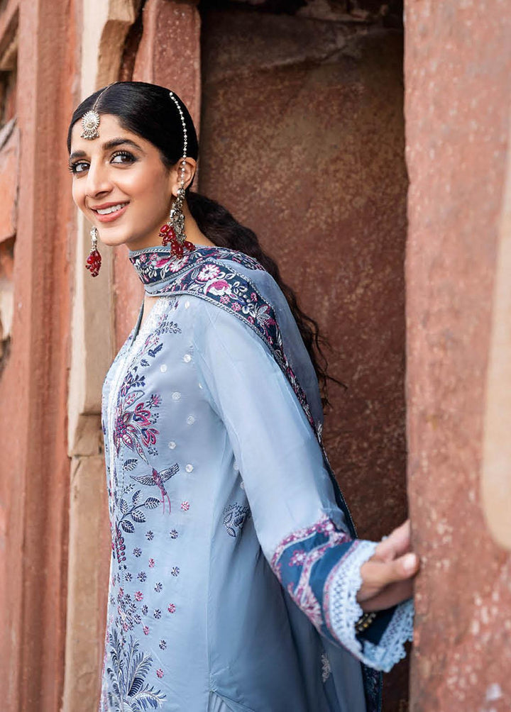 Andaaz by Ramsha Embroidered Lawn Suits Unstitched 3 Piece RSH23-A5 Z-503 - Luxury Collection