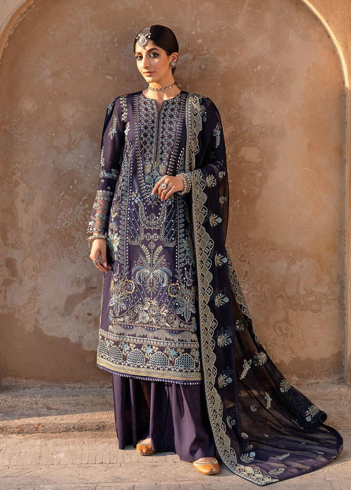 Andaaz by Ramsha Embroidered Lawn Suits Unstitched 3 Piece RSH23-A5 Z-504 - Luxury Collection