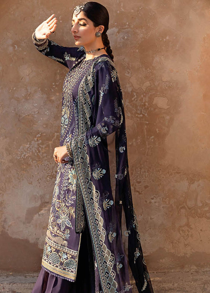 Andaaz by Ramsha Embroidered Lawn Suits Unstitched 3 Piece RSH23-A5 Z-504 - Luxury Collection