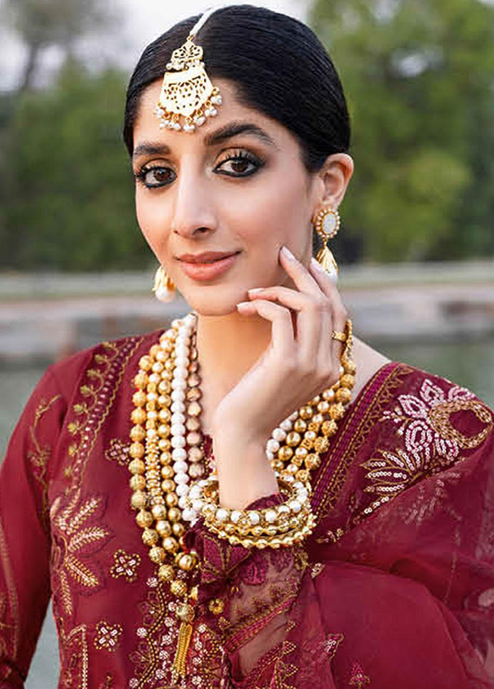 Andaaz by Ramsha Embroidered Lawn Suits Unstitched 3 Piece RSH23-A5 Z-505 - Luxury Collection