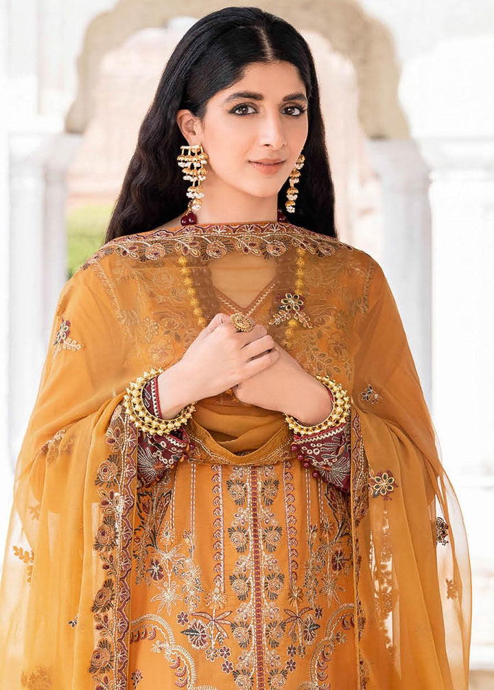 Andaaz by Ramsha Embroidered Lawn Suits Unstitched 3 Piece RSH23-A5 Z-506 - Luxury Collection