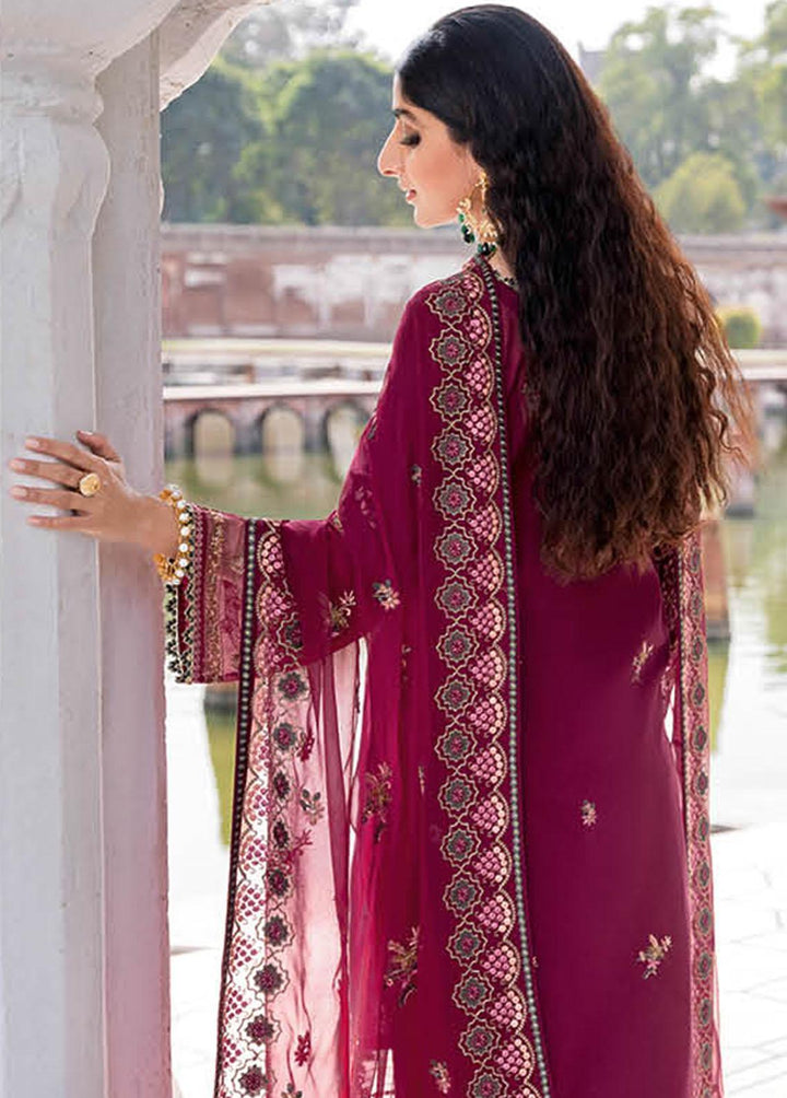 Andaaz by Ramsha Embroidered Lawn Suits Unstitched 3 Piece RSH23-A5 Z-508 - Luxury Collection