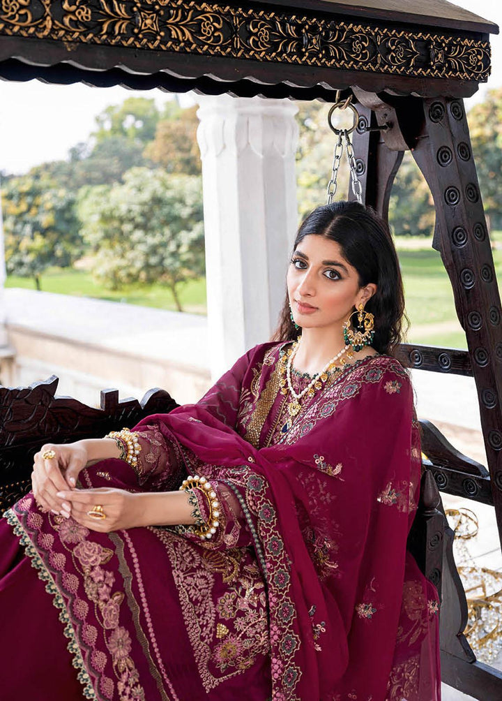 Andaaz by Ramsha Embroidered Lawn Suits Unstitched 3 Piece RSH23-A5 Z-508 - Luxury Collection