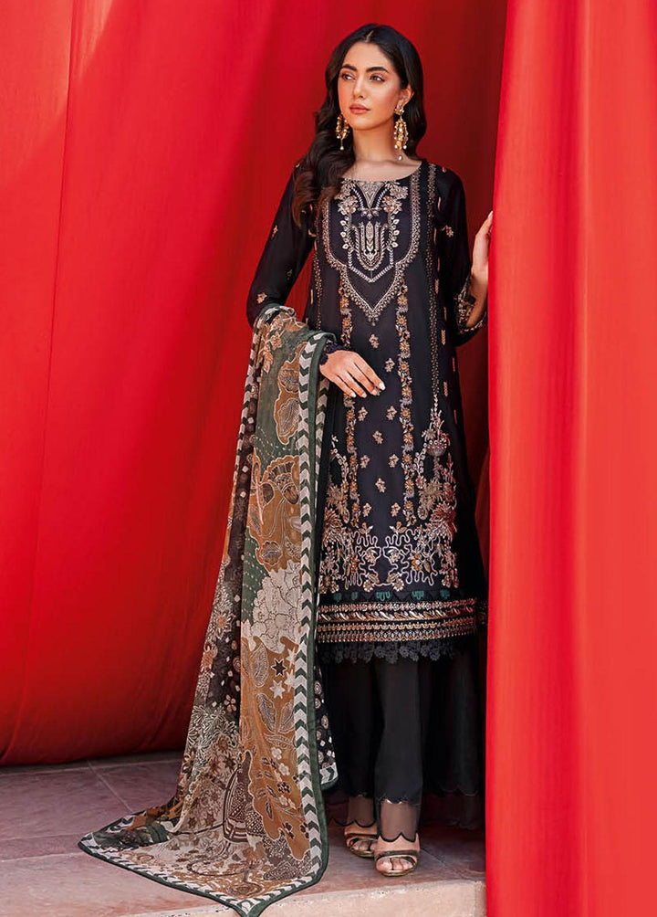 Andaaz By Ramsha Embroidered Lawn Suits Unstitched 3 Piece RSH23-A6 Z-604 - Luxury Collection