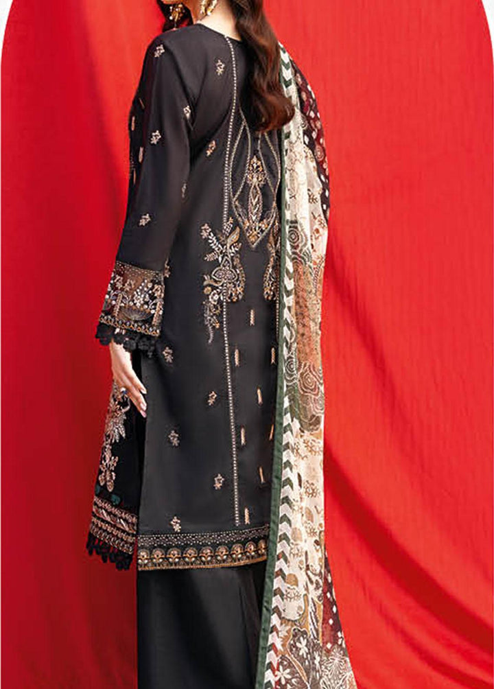 Andaaz By Ramsha Embroidered Lawn Suits Unstitched 3 Piece RSH23-A6 Z-604 - Luxury Collection