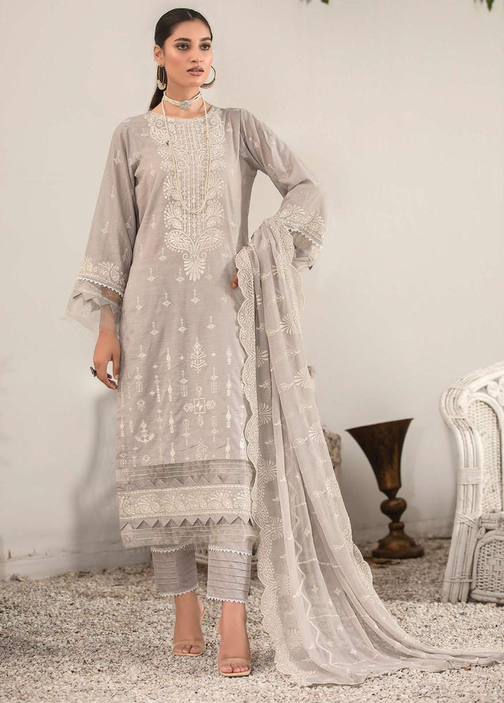 Andaz By Aalaya Embroidered Lawn Suits Unstitched 3 Piece ALY22A D2 - Summer Collection
