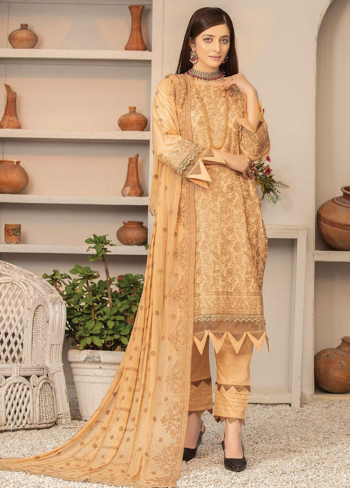 Andaz By Aalaya Embroidered Lawn Suits Unstitched 3 Piece ALY22A D3 - Summer Collection