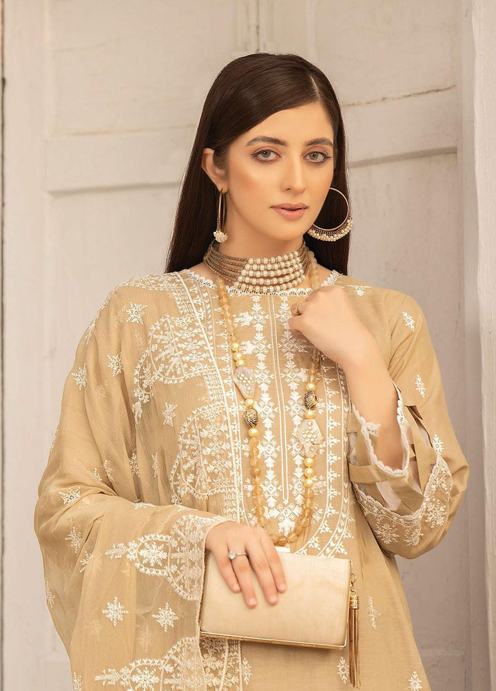 Andaz By Aalaya Embroidered Lawn Suits Unstitched 3 Piece ALY22A D8 - Summer Collection