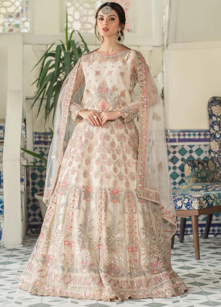 Andaz-e-Khas By Meeral Embroidered Net Suits Unstitched 3 Piece MRL24AK Jahanara - Formal Collection