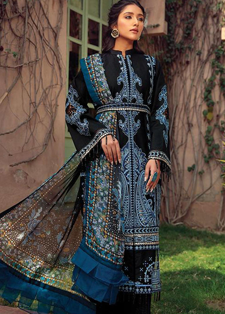 Angan By Noorangi Embroidered Lawn Suits Unstitched 3 Piece NG22A NRASS-02 - Premium Collection