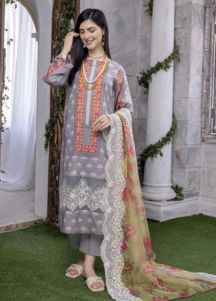 Aniiq By Charizma Embroidered Lawn Suits Unstitched 3 Piece CRZ22AL-2 ANS-11 - Summer Collection