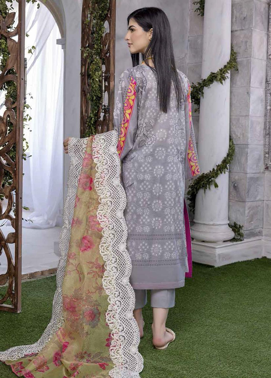 Aniiq By Charizma Embroidered Lawn Suits Unstitched 3 Piece CRZ22AL-2 ANS-11 - Summer Collection