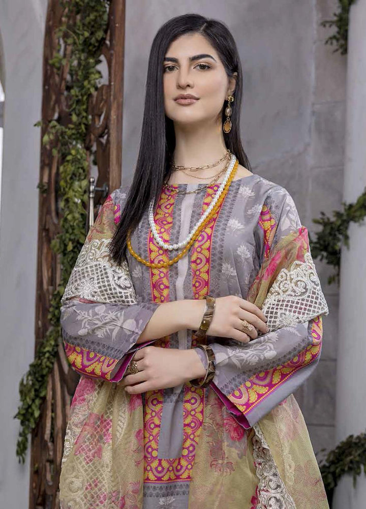 Aniiq By Charizma Embroidered Lawn Suits Unstitched 3 Piece CRZ22AL-2 ANS-11 - Summer Collection