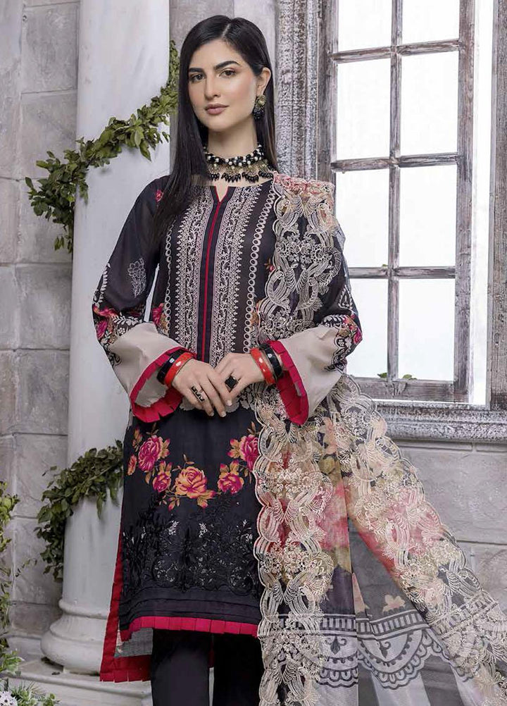 Aniiq By Charizma Embroidered Lawn Suits Unstitched 3 Piece CRZ22AL-2 ANS-12 - Summer Collection