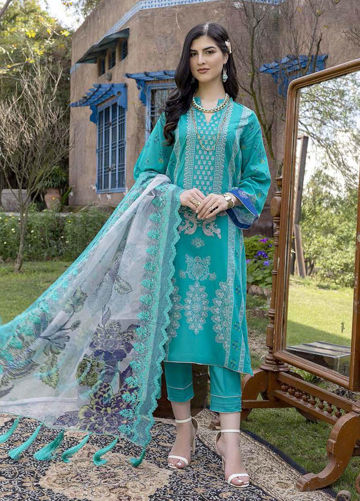 Aniiq By Charizma Embroidered Lawn Suits Unstitched 3 Piece CRZ22AL-2 ANS-14 - Summer Collection