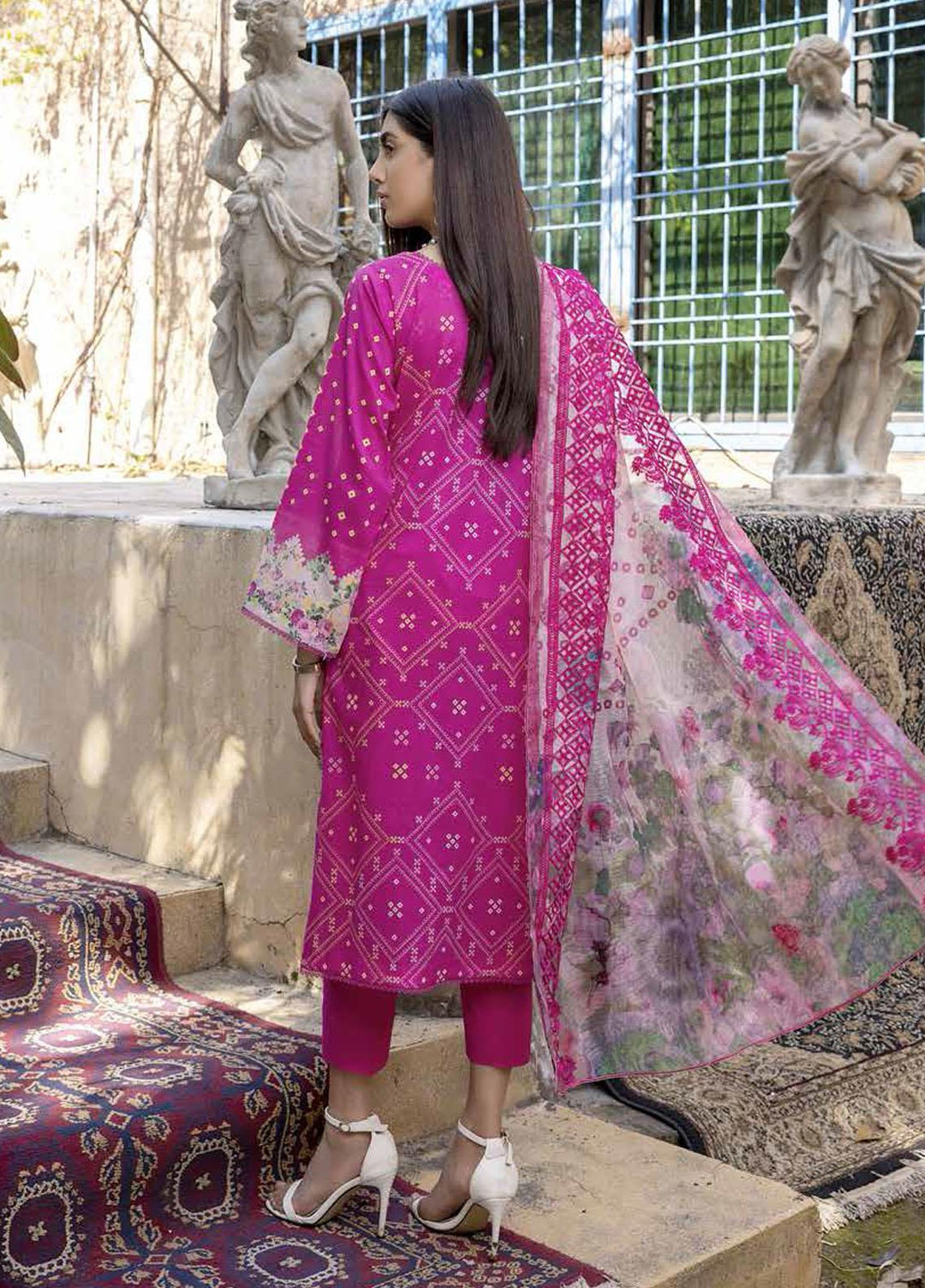 Aniiq By Charizma Embroidered Lawn Suits Unstitched 3 Piece CRZ22AL-2 ANS-16 - Summer Collection