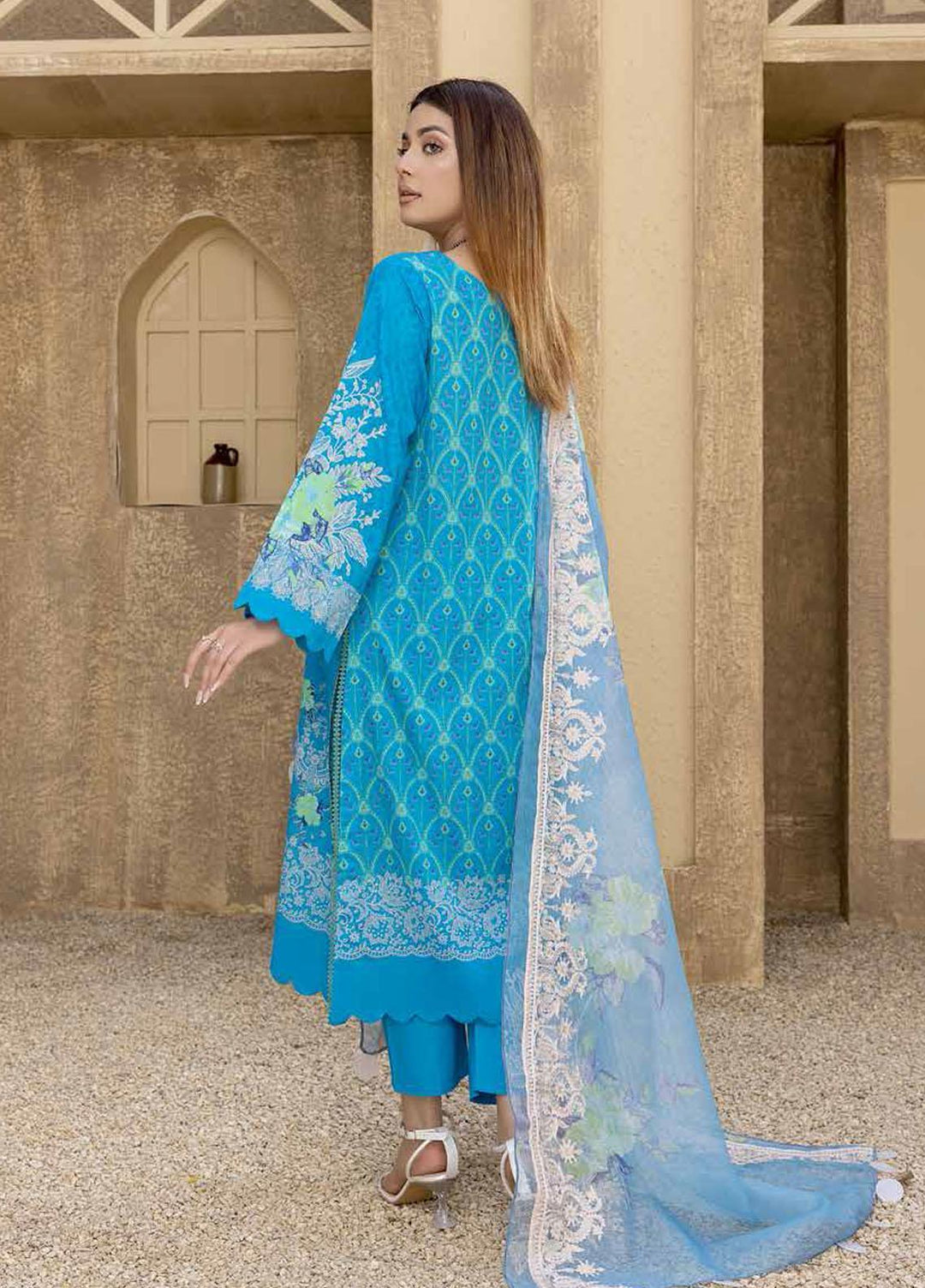 Aniiq By Charizma Embroidered Lawn Suits Unstitched 3 Piece CRZ22AL-2 ANS-17 - Summer Collection