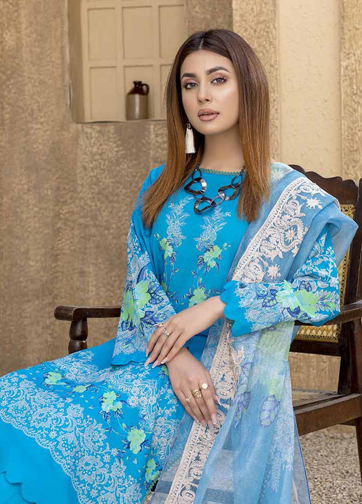 Aniiq By Charizma Embroidered Lawn Suits Unstitched 3 Piece CRZ22AL-2 ANS-17 - Summer Collection