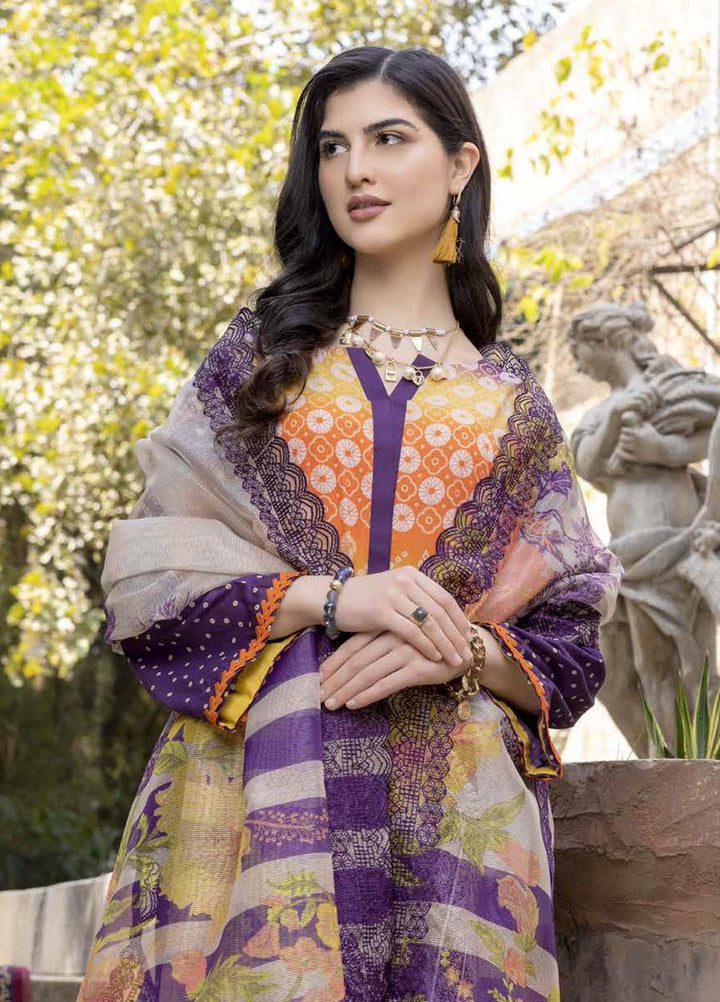 Aniiq By Charizma Embroidered Lawn Suits Unstitched 3 Piece CRZ22AL-2 ANS-18 - Summer Collection