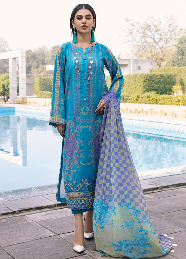 Aniiq By Charizma Embroidered Lawn Suits Unstitched 3 Piece CRZ23AQ AN-013 - Summer Collection