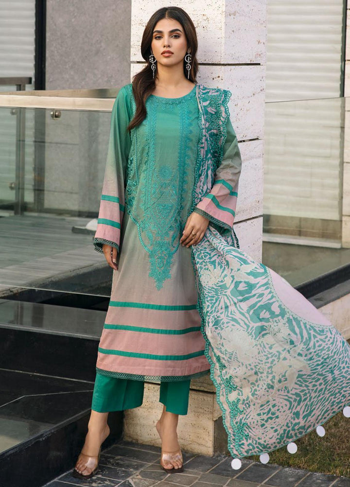 Aniiq By Charizma Embroidered Lawn Suits Unstitched 3 Piece CRZ23AQ AN-017 - Summer Collection