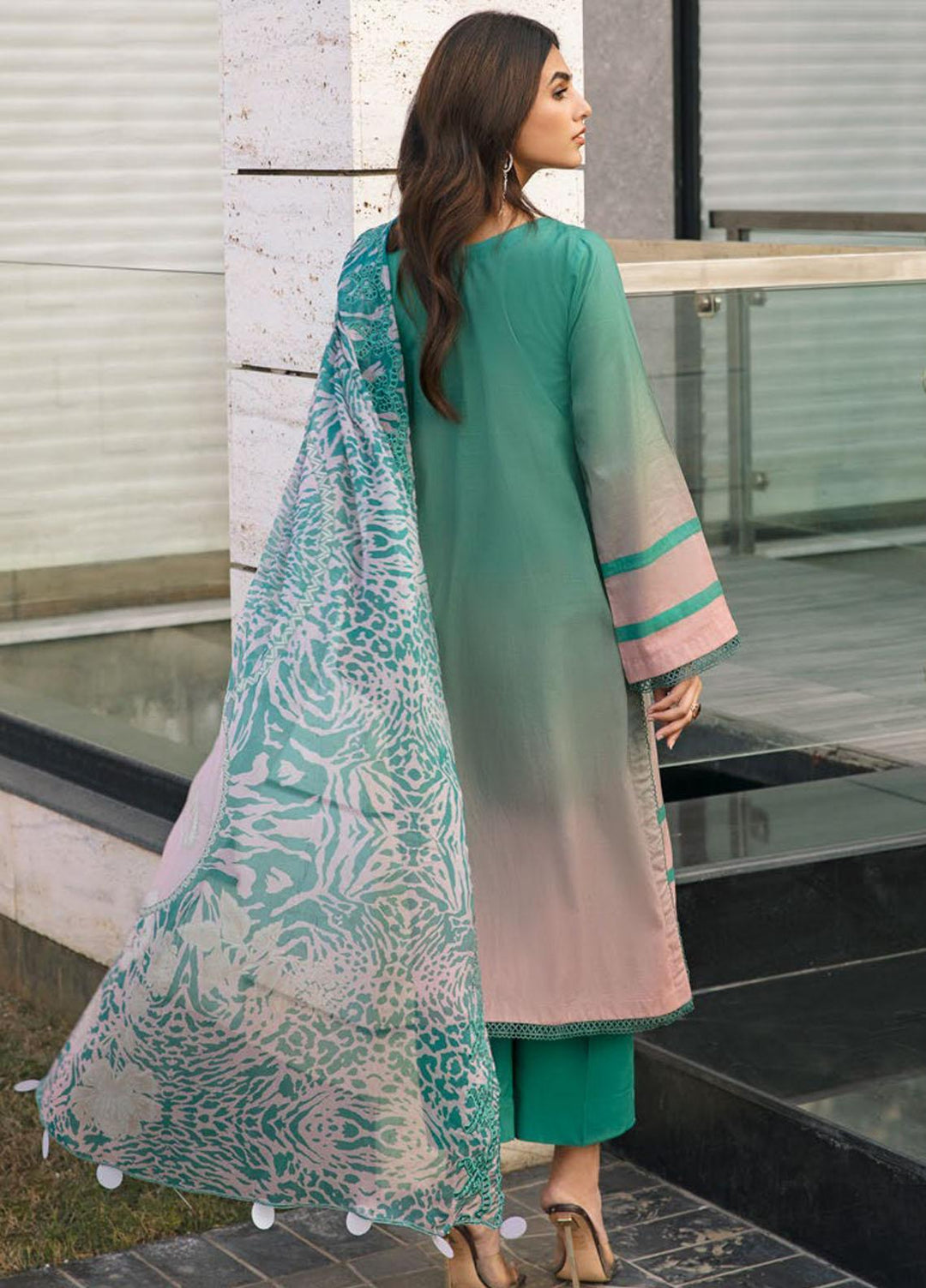 Aniiq By Charizma Embroidered Lawn Suits Unstitched 3 Piece CRZ23AQ AN-017 - Summer Collection