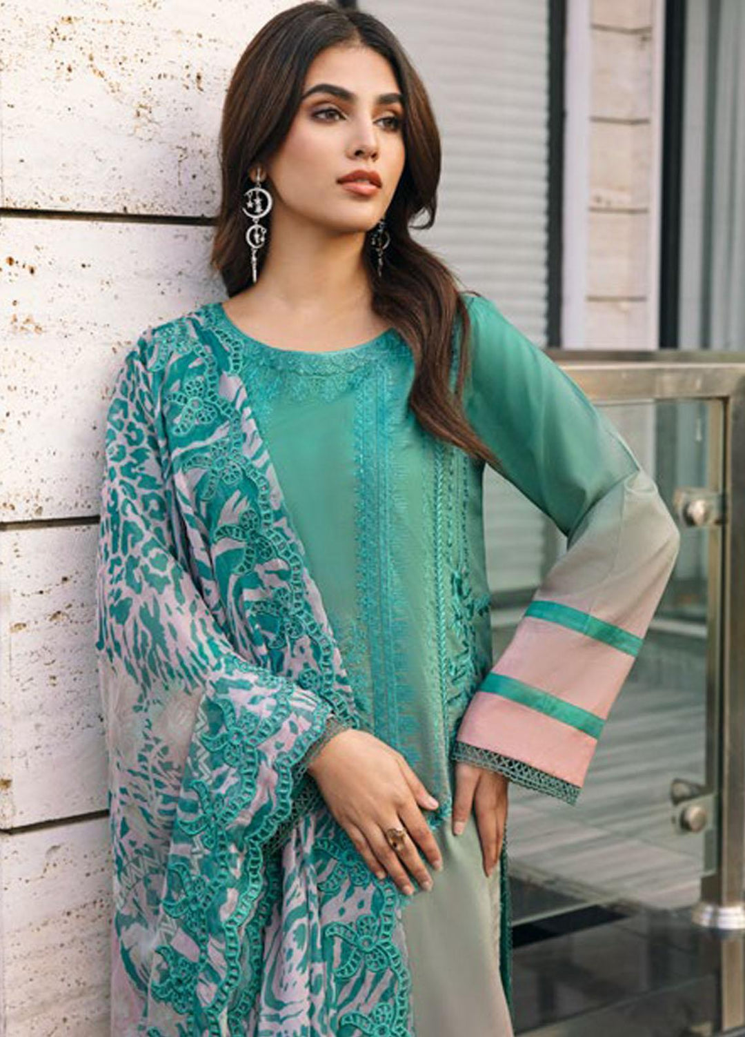 Aniiq By Charizma Embroidered Lawn Suits Unstitched 3 Piece CRZ23AQ AN-017 - Summer Collection
