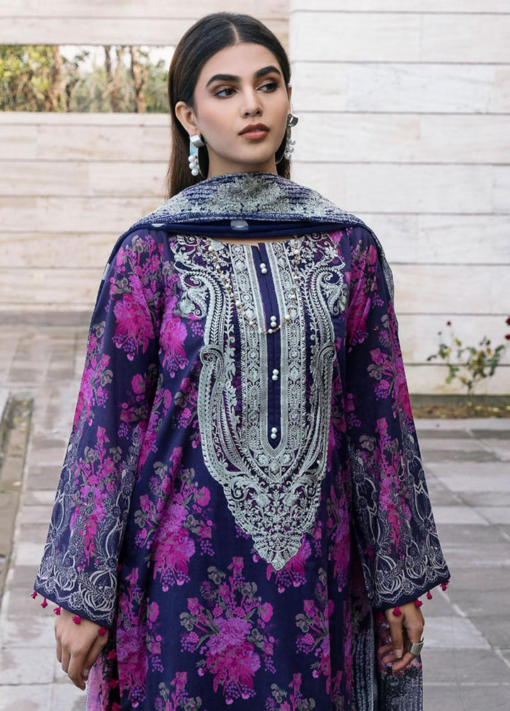 Aniiq By Charizma Embroidered Lawn Suits Unstitched 3 Piece CRZ23AQ AN-019 - Summer Collection