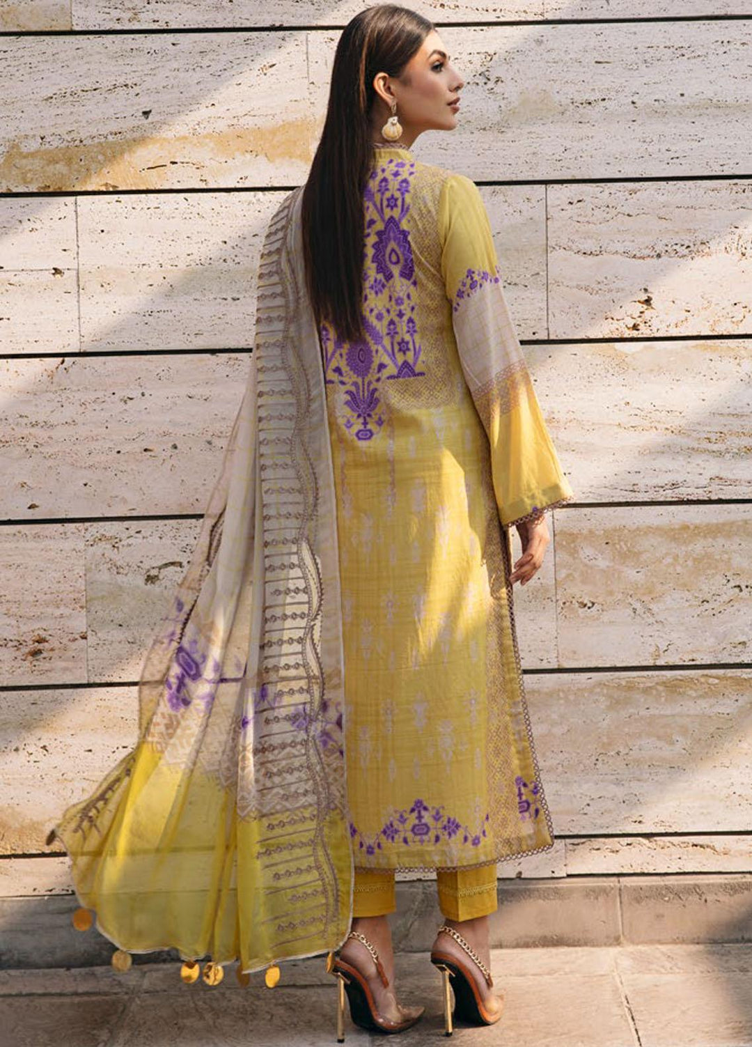 Aniiq By Charizma Embroidered Lawn Suits Unstitched 3 Piece CRZ23AQ AN-020 - Summer Collection