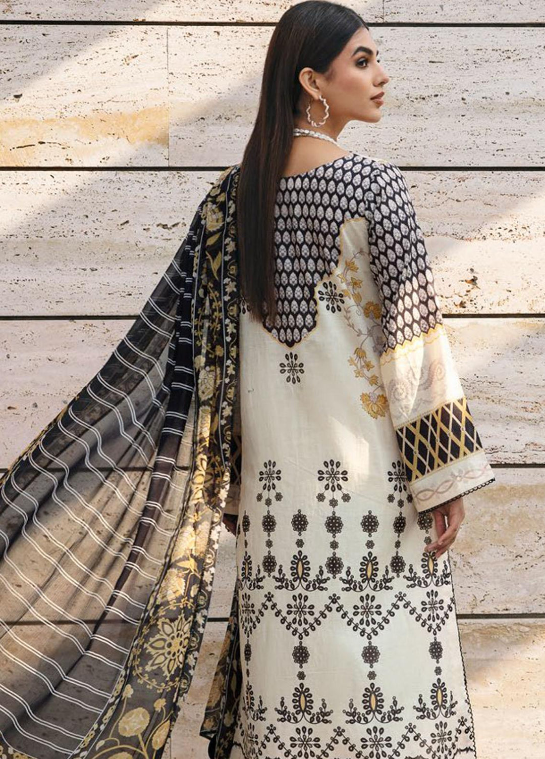 Aniiq By Charizma Embroidered Lawn Suits Unstitched 3 Piece CRZ23AQ AN-022 - Summer Collection