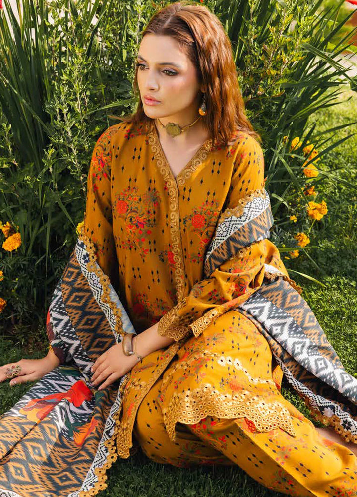 Aniiq By Charizma Embroidered Staple Suit Unstitched 3 Piece CRZ24A ANW4-02 - Winter Collection