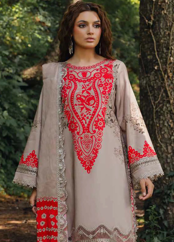 Aniiq By Charizma Embroidered Staple Suit Unstitched 3 Piece CRZ24A ANW4-04 - Winter Collection